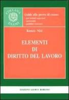 Elementi di diritto del lavoro di Renzo Nisi edito da Laurus Robuffo