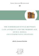 The submerged syntax between Late Antiquity and the Modern Age. Source, models, and interpretative strategies edito da Il Calamo