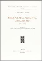 Bibliografia leopardiana (1961-1970) edito da Olschki
