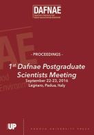 1st Post graduate scientists meeting 2016 edito da Padova University Press