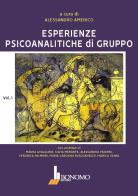 Esperienze psicoanalitiche di gruppo edito da Bonomo