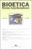 Bioetica (2008) vol.3 edito da Vicolo del Pavone