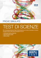 Hoepli Test. Prove simulate. Test di scienze vol.15 edito da Hoepli