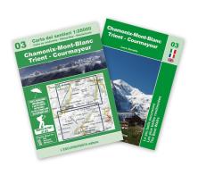 Chamonix-Mont Blanc Trient-Courmayeur. Con mappa escursionistica 1:25000. Ediz. multilingue di Luca Zavatta edito da L'Escursionista