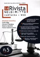 La rivista di Neldiritto (2012) vol.5 edito da Neldiritto.it