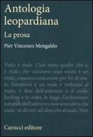 Antologia leopardiana. La prosa di Pier Vincenzo Mengaldo edito da Carocci