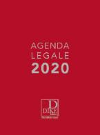 Agenda legale 2020. Copertina rossa edito da Dike Giuridica Editrice