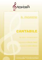 Cantabile. Per viola e orchestra d'archi. Partitura di Niccolò Paganini edito da Accademia2008