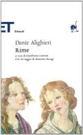 Le Rime di Dante Alighieri edito da Einaudi