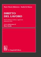 Diritto del lavoro di Maria Vittoria Ballestrero, Gisella De Simone edito da Giappichelli