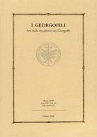 I georgofili. Atti della Accademia dei Georgofili (2019) vol.16 edito da Polistampa