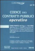 Codice dei contratti pubblici operativo edito da Edizioni Giuridiche Simone