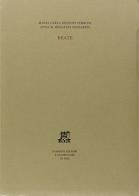 Reate vol.1 di M. Carla Spadoni Cerroni, Anna M. Reggiani Massarini edito da Giardini