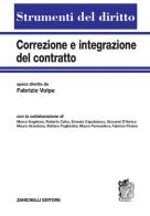 Correzione e integrazione del contratto di Fabrizio Volpe edito da Zanichelli