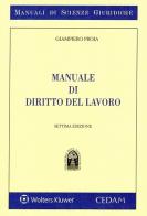 Manuale di diritto del lavoro di Giampiero Proia edito da CEDAM