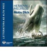Moby Dick. Con e-text. Audiolibro. 2 CD Audio formato MP3. Ediz. integrale di Herman Melville edito da Il Narratore Audiolibri