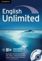 English Unlimited. Level B1+ Combo A + DVD-ROMs di Alex Tilbury, David Rea, Leslie A. Hendra edito da Cambridge