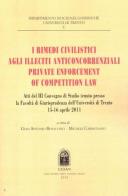 I rimedi civilistici agli illeciti anticoncorrenziali. Private enforcement of competition law edito da CEDAM