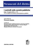 I controlli nelle società pubbliche di Ferruccio Auletta edito da Zanichelli