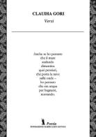 Versi di Claudia Gori edito da Fondazione Mario Luzi