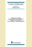 L' Italia che cambia: dalla riforma dei contratti pubblici alla riforma della pubblica amministrazione edito da Giuffrè