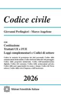Codice civile 2026 di Giovanni Perlingieri, Marco Angelone edito da Edizioni Scientifiche Italiane