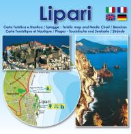 Carta nautica e turistica di Lipari. Ediz. italiana, inglese, francese e tedesca edito da Rebus