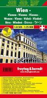 Vienna 1:8.500 1:25.000 edito da Freytag & Berndt