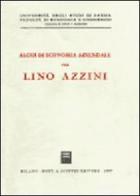 Saggi di economia aziendale per Lino Azzini edito da Giuffrè