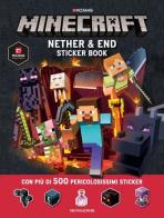Minecraft. Nether & End sticker book. Con adesivi. Ediz. a colori edito da Mondadori
