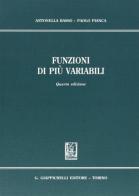 Funzioni di più variabili di Antonella Basso, Paolo Pianca edito da Giappichelli