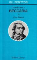 Introduzione a Beccaria di Enza Biagini edito da Laterza