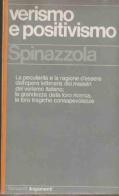 Verismo e positivismo di Vittorio Spinazzola edito da Arcipelago Edizioni