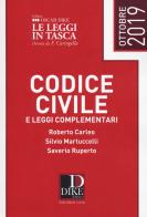 Codice civile e leggi complementari di Roberto Carleo, Silvio Martuccelli, Saverio Ruperto edito da Dike Giuridica Editrice