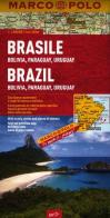 Brasile, Bolivia, Paraguay, Uruguay 1:4.000.000 edito da Marco Polo
