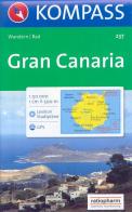 Carta escursionistica n. 237. Spagna. Isole Canarie. Gran Canaria 1:50.000. Adatto a GPS. Digital map. DVD-ROM edito da Kompass