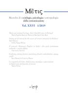 Metis. Ricerche di sociologia, psicologia e antropologia della comunicazione (2019). Ediz. multilingue vol.1 edito da CLEUP