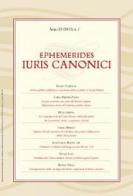 Ephemerides Iuris canonici (2012) vol.1 edito da Marcianum Press
