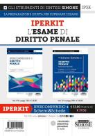 L'esame di diritto penale. Iperkit. Ipercompendio di diritto penale-Schemi & schede di diritto penale. Generale e speciale edito da Edizioni Giuridiche Simone