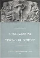 Osservazioni sul «Trono di Boston» di Fiorenza Baroni edito da L'Erma di Bretschneider