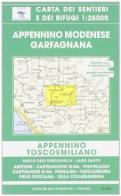 Appennino modenese e Garfagnana. Carta dei sentieri e rifugi edito da Edizioni Multigraphic