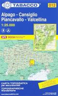 Alpago, Cansiglio, Piancavallo, Valcellina 1:25.000. Ediz. multilingue edito da Tabacco