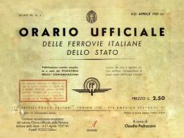 Orario ufficiale delle Ferrovie Italiane dello Stato. edito da Edizioni Artestampa