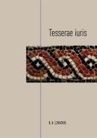 Tesserae iuris (2020) vol.1.1 edito da Universitas Studiorum