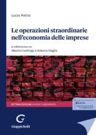 Le operazioni straordinarie nell'economia delle imprese di Lucio Potito edito da Giappichelli