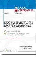 Legge di stabilità 2013 e decreto sviluppo-bis di Antonio Gigliotti edito da Ipsoa