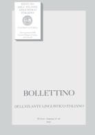 Bollettino dell'Atlante Linguistico Italiano. 3ª serie (2016) vol.40 edito da Ist. Atlante Linguistico It.