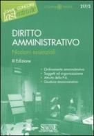 Diritto amministrativo. Nozioni essenziali edito da Edizioni Giuridiche Simone