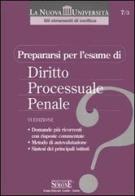 Prepararsi per l'esame di diritto processuale penale edito da Edizioni Giuridiche Simone