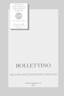 Bollettino dell'Atlante Linguistico Italiano (2015) vol.39 edito da Ist. Atlante Linguistico It.